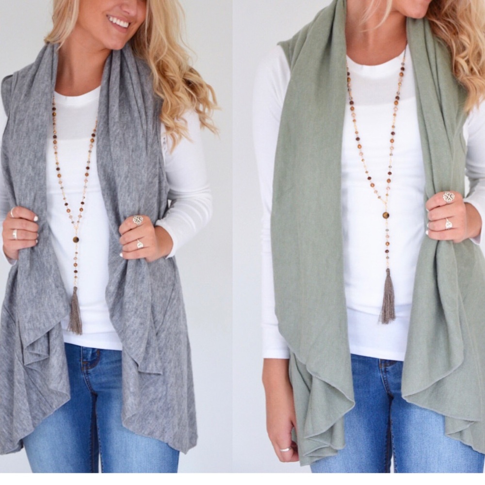 Grey Vest